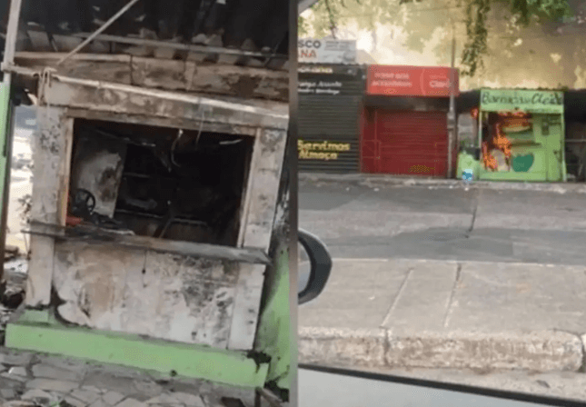 Homem incendeia barraca da ex em Fazenda Grande II