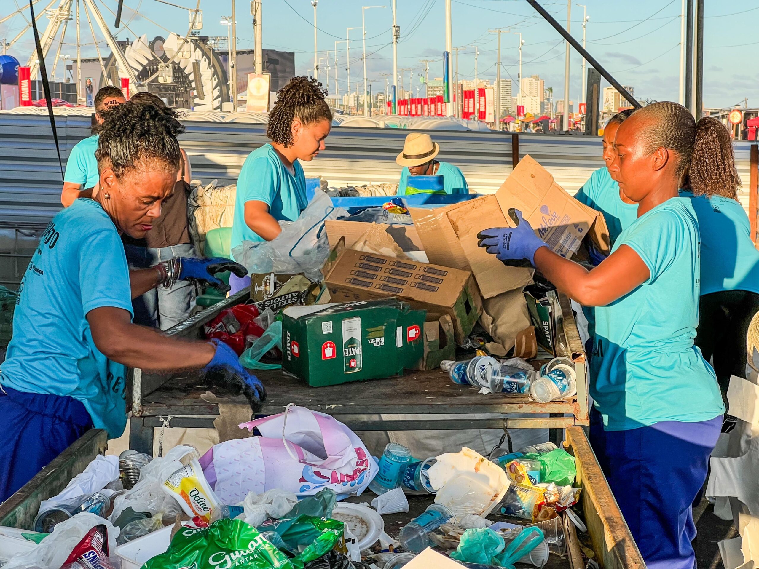 Virada Salvador recicla 5,6 toneladas em três dias e reforça compromisso com sustentabilidade