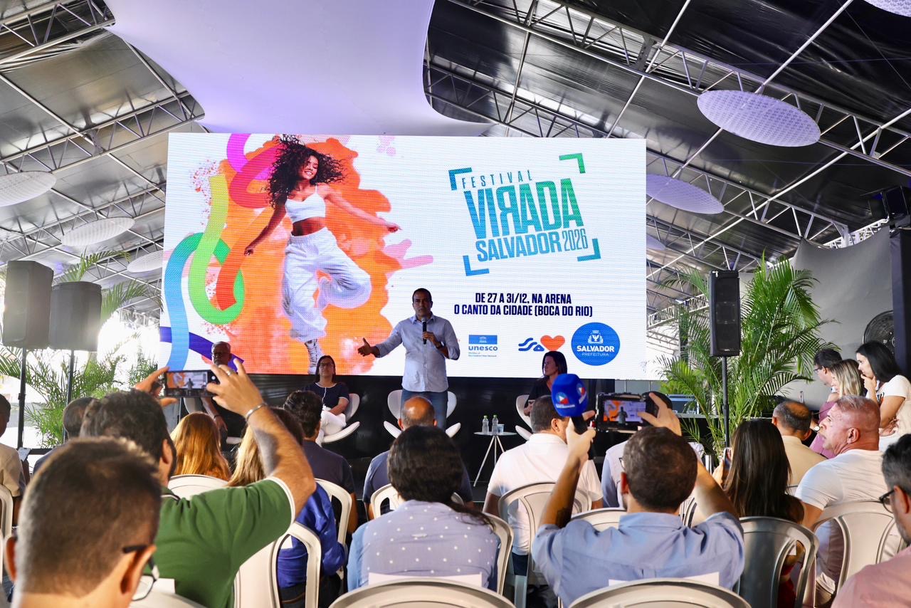 Prefeitura apresenta operação integrada para o Festival Virada Salvador 2026