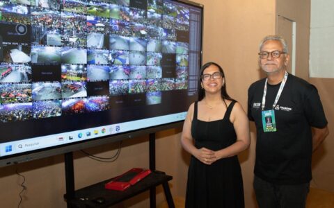 Imagem do post Ana Paula Matos acompanha centro de monitoramento do Virada Salvador e destaca tecnologia ampliada