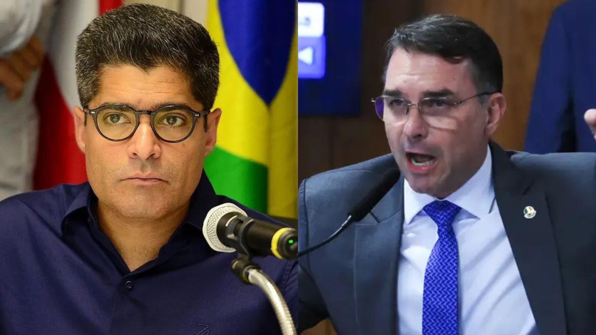 Flávio Bolsonaro mira em ACM Neto para vice em 2026