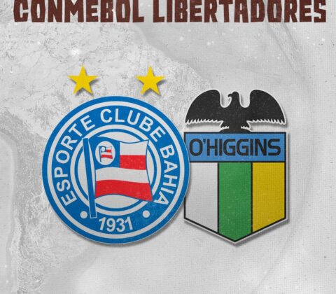 Imagem do post Bahia enfrenta o O’Higgins e decide vaga na Fonte Nova