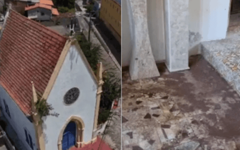 Imagem do post Justiça interdita capela histórica em Itaparica por risco de desabamento