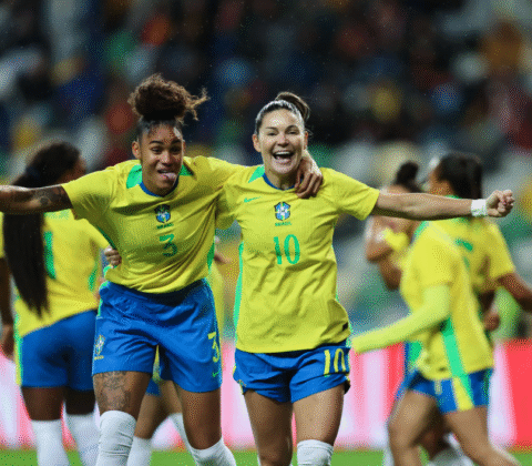Imagem do post Brasil domina Portugal e fecha 2025 com goleada feminino