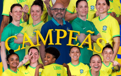 Imagem do post Brasil faz história e conquista a 1ª Copa do Mundo de Futsal Feminino