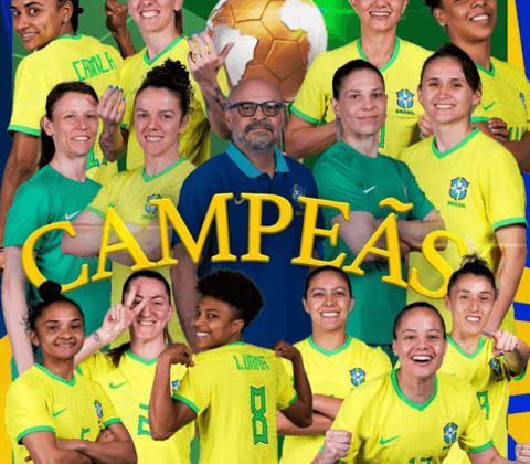 Imagem do post Brasil faz história e conquista a 1ª Copa do Mundo de Futsal Feminino