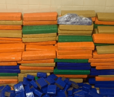 Imagem do post Quase 1 tonelada de maconha é apreendida na Bahia