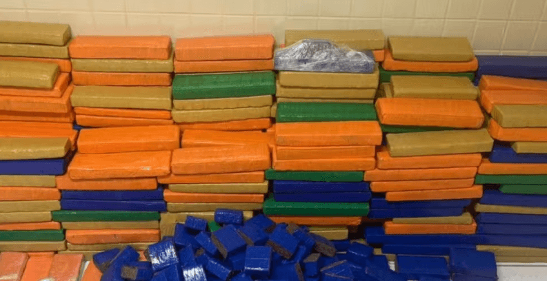 Quase 1 tonelada de maconha é apreendida na Bahia