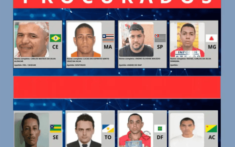 Imagem do post Governo lança lista dos bandidos mais procurados do Brasil