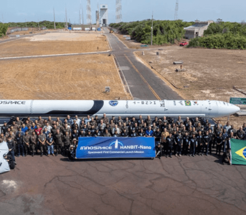 Imagem do post Brasil vai lançar foguete sul-coreano HANBIT-Nano; mais detalhes