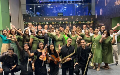 Imagem do post Natal no Shopping Barra: 25 corais se apresentam a partir de terça