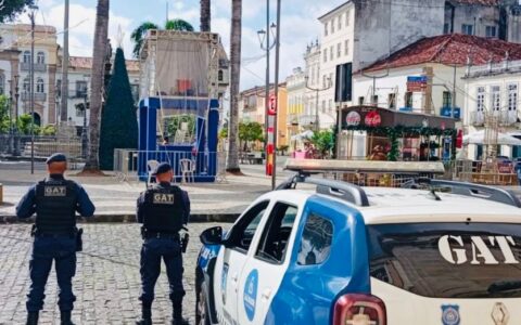 Imagem do post Natal Salvador 2025: Segurança reforçada com tecnologia e blitzes no Centro Histórico