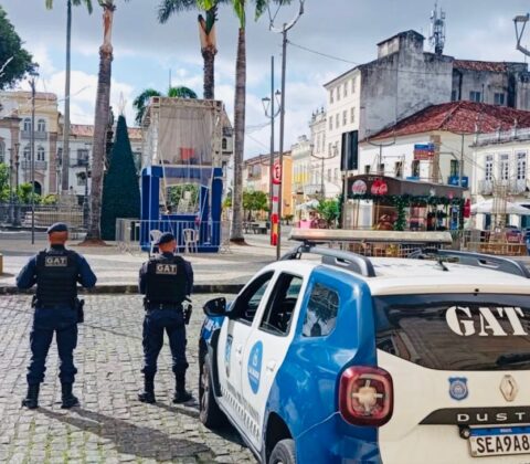 Imagem do post Natal Salvador 2025: Segurança reforçada com tecnologia e blitzes no Centro Histórico