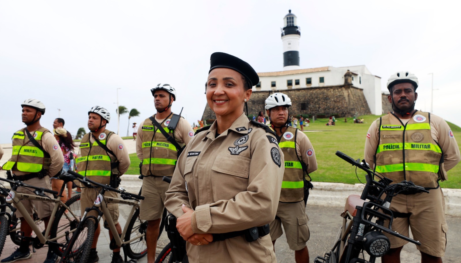 Operação Verão: Patrulha ciclística aumenta segurança nas praias da Bahia