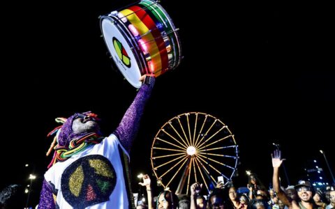 Imagem do post Olodum abriu penúltima noite da Virada Salvador e leva ancestralidade ao palco principal