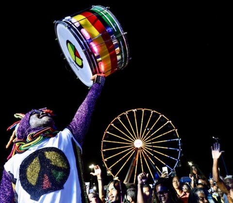 Imagem do post Olodum abriu penúltima noite da Virada Salvador e leva ancestralidade ao palco principal