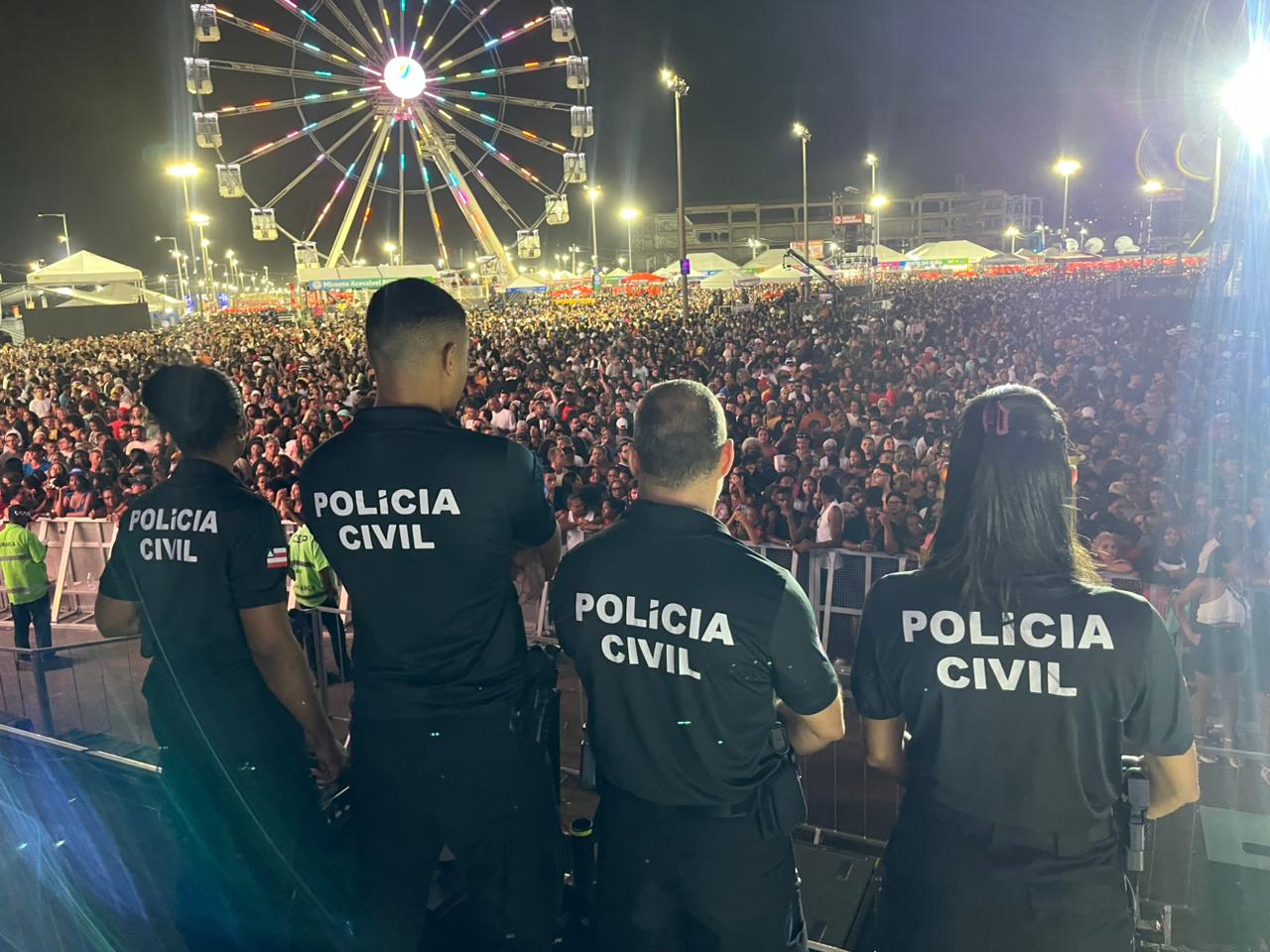 PC reforça fiscalização de fogos no Festival Virada Salvador 2026