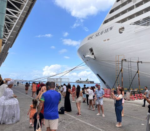 Imagem do post Últimos cruzeiros de 2025 desembarcam mais de 8 mil turistas e aquecem o turismo na Bahia