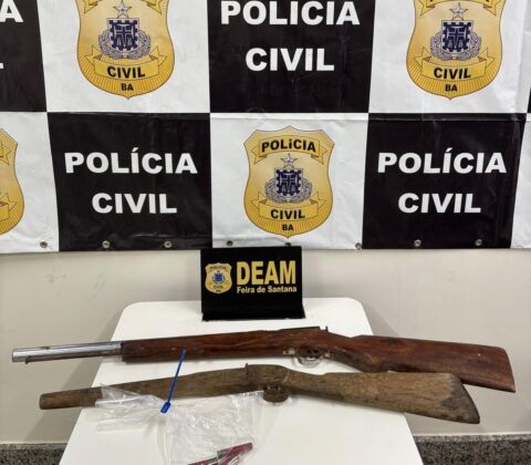 Imagem do post Ameaças à tia: Mandado revela arsenal em Maria Quitéria