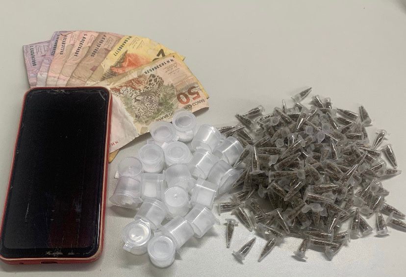 PM prende suspeito de tráfico em São Caetano