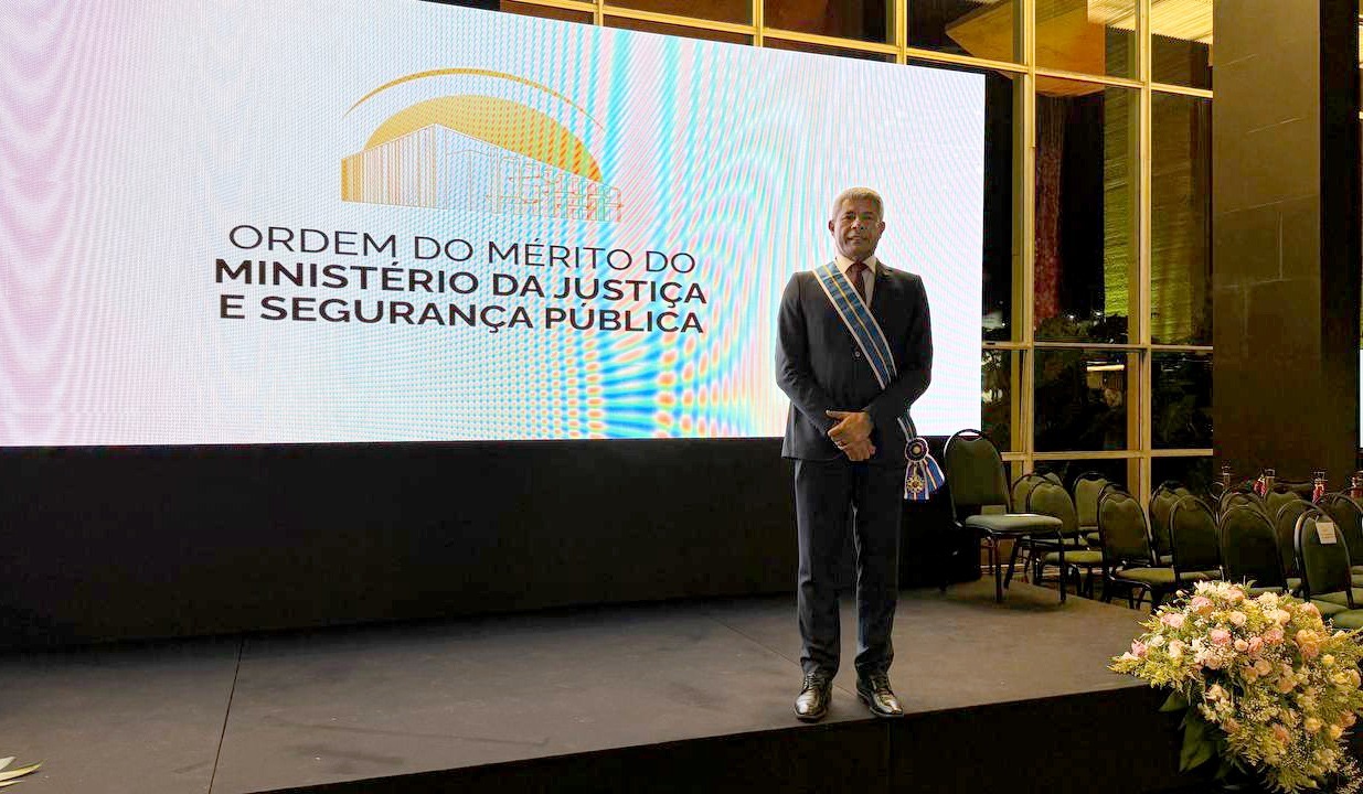 Jerônimo Rodrigues integra Ordem do Mérito do Ministério da Justiça, uma das maiores honrarias do país