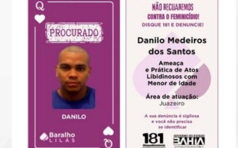 Imagem do post Integrante da carta Dama do Baralho Lilás é preso