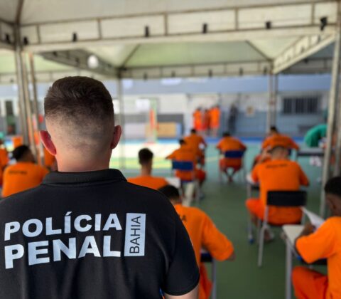 Imagem do post Com recorde de inscritos, provas do Enem são aplicadas em 24 unidades prisionais da Bahia