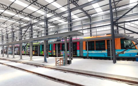 Imagem do post VLT de Salvador avança: Trecho 1 atinge 50% e trens entram em fase de testes