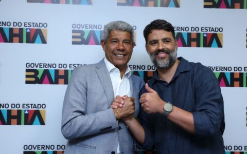 Imagem do post “Pode contar comigo”, diz prefeito de Aurelino Leal ao declarar apoio a Jerônimo Rodrigues