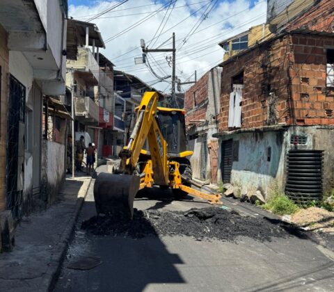 Imagem do post Policiais militares removem barricada em Saramandaia