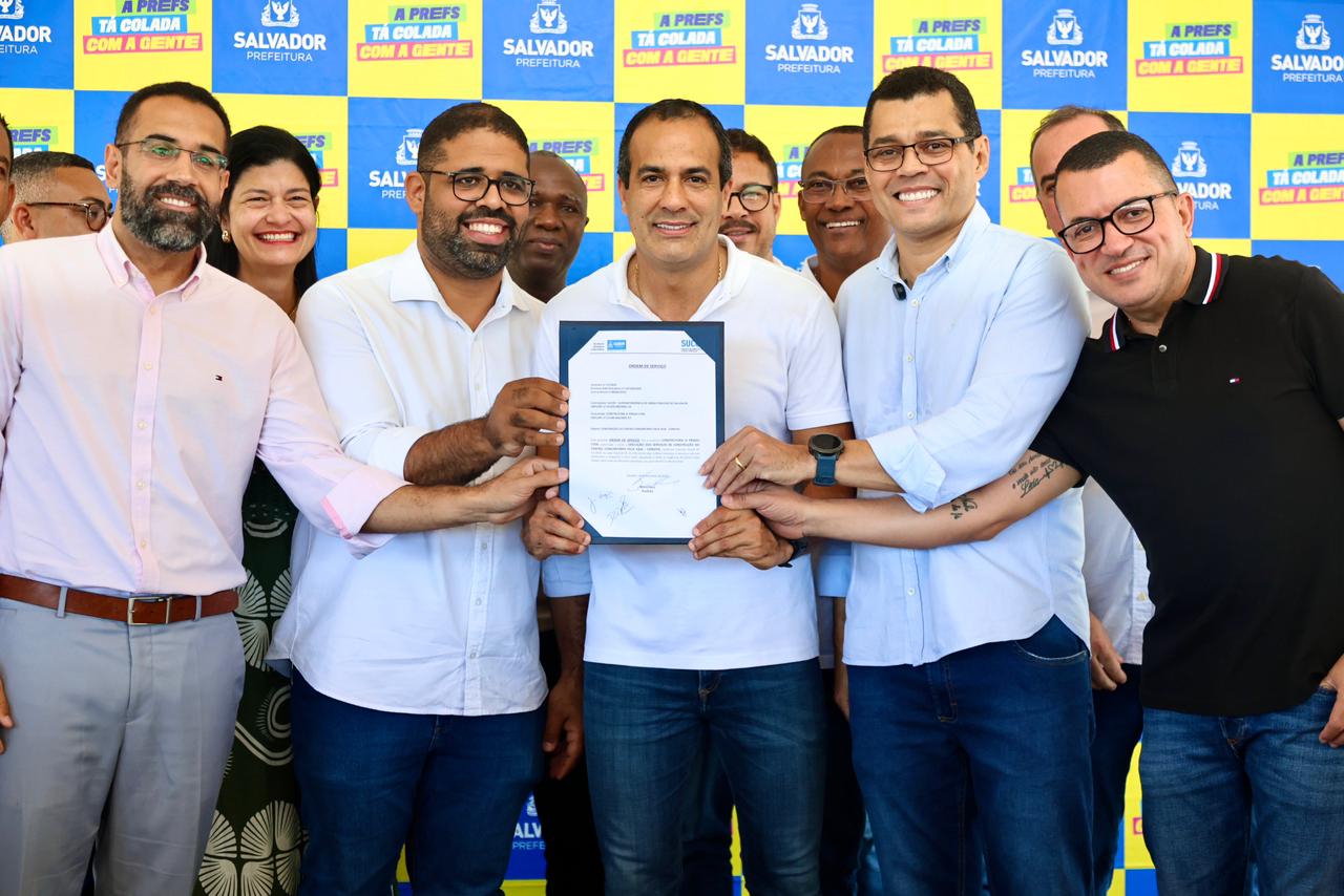 Salvador inicia obras do 1º Centro Comunitário pela Vida do Brasil