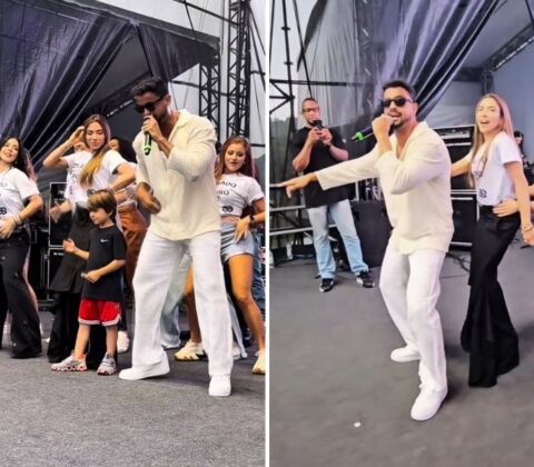 Imagem do post Família Abravanel cai no pagode! Parangolé transforma confraternização do SBT em prévia do Carnaval