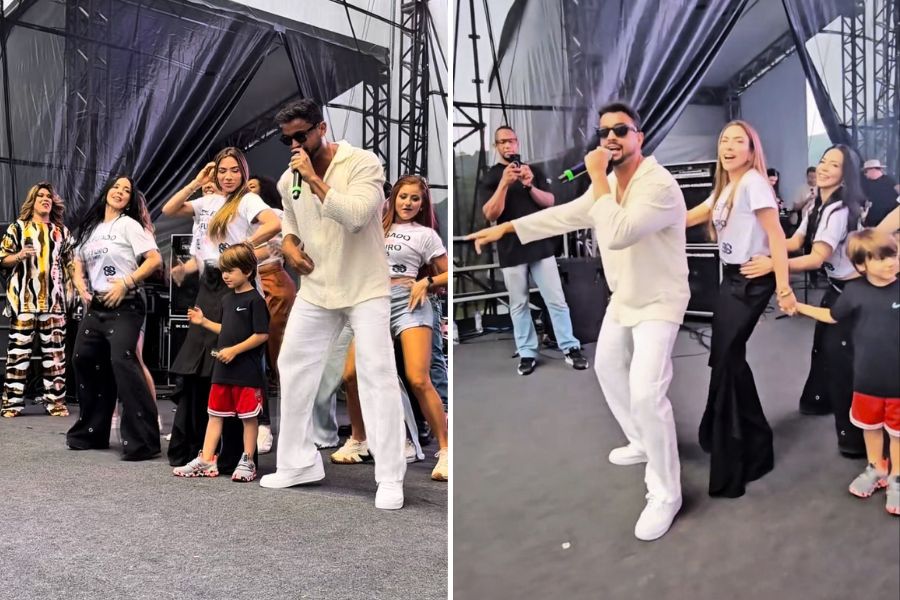 Família Abravanel cai no pagode! Parangolé transforma confraternização do SBT em prévia do Carnaval