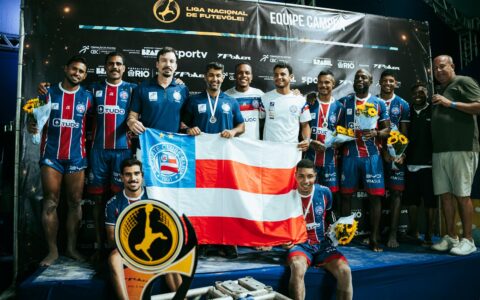 Imagem do post Bahia/Daten conquista vice-campeonato e alcança melhor resultado da história na Liga Nacional de Futevôlei