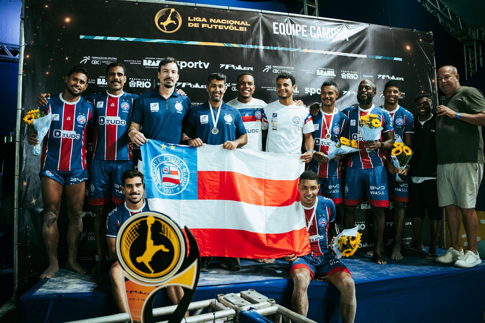 Bahia/Daten conquista vice-campeonato e alcança melhor resultado da história na Liga Nacional de Futevôlei