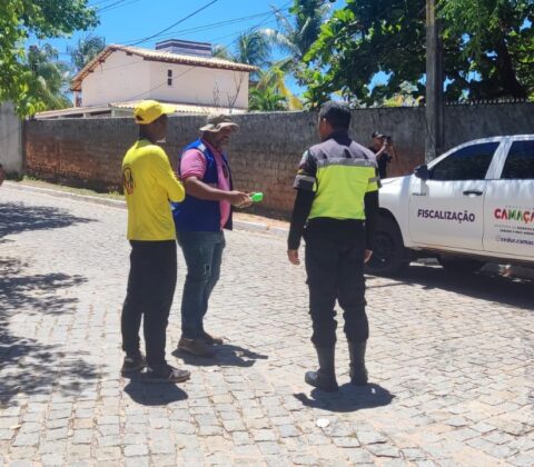 Imagem do post Operação Verão Conectado acaba com cobrança ilegal de estacionamento na orla de Camaçari