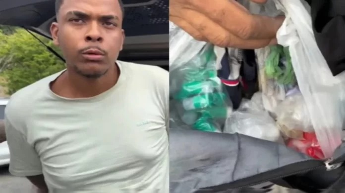 ‘Lasanha’ do CV é preso em flagrante no Brongo