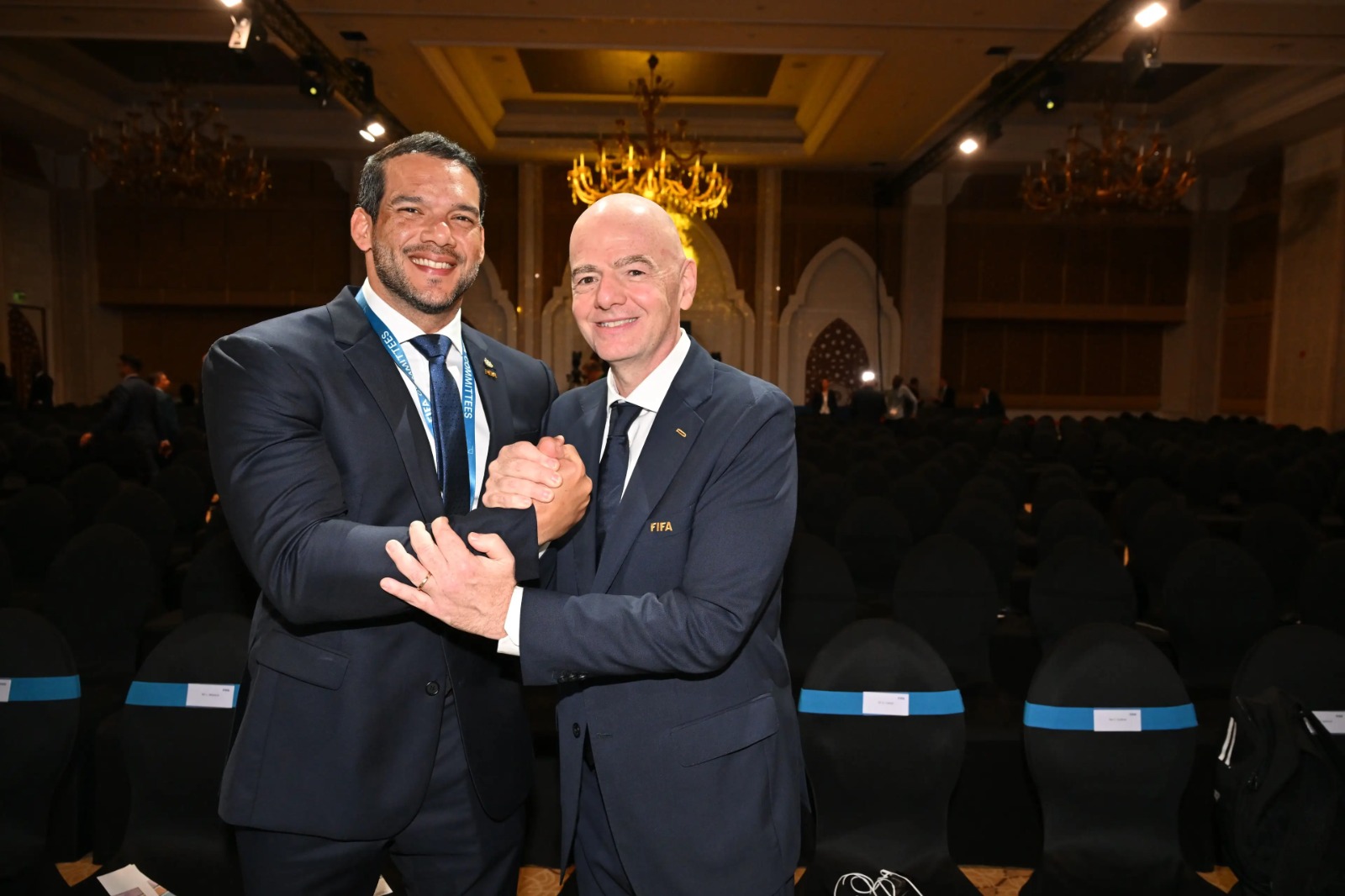 Samir Xaud assume presidência da Comissão de Futebol Olímpico da FIFA