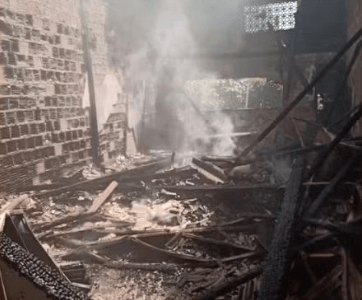 Imagem do post Incêndio atinge lojas no sul da Bahia e causa grandes prejuízos