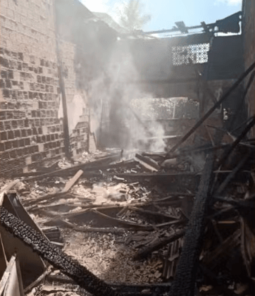 Imagem do post Incêndio atinge lojas no sul da Bahia e causa grandes prejuízos