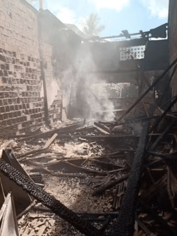 Incêndio atinge lojas no sul da Bahia e causa grandes prejuízos