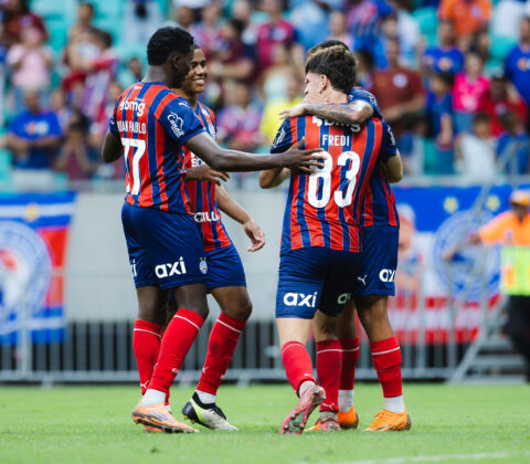 Imagem do post Duelo de xarás no Baianão: Bahia de Feira encara o Bahia; veja horário, onde assistir e prováveis escalações