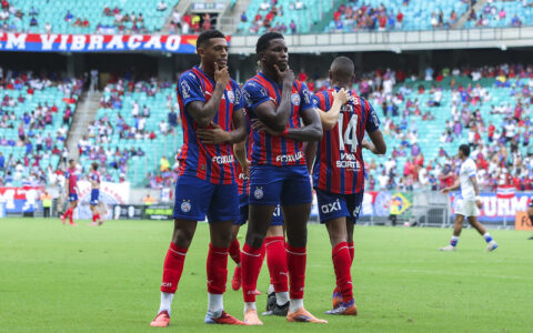 Imagem do post Bahia bate o Galícia e segue invicto no Baianão 2026
