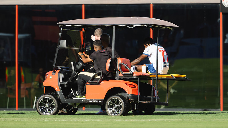 Ruan Pablo sofre lesão ligamentar e vai passar por  cirúrgica