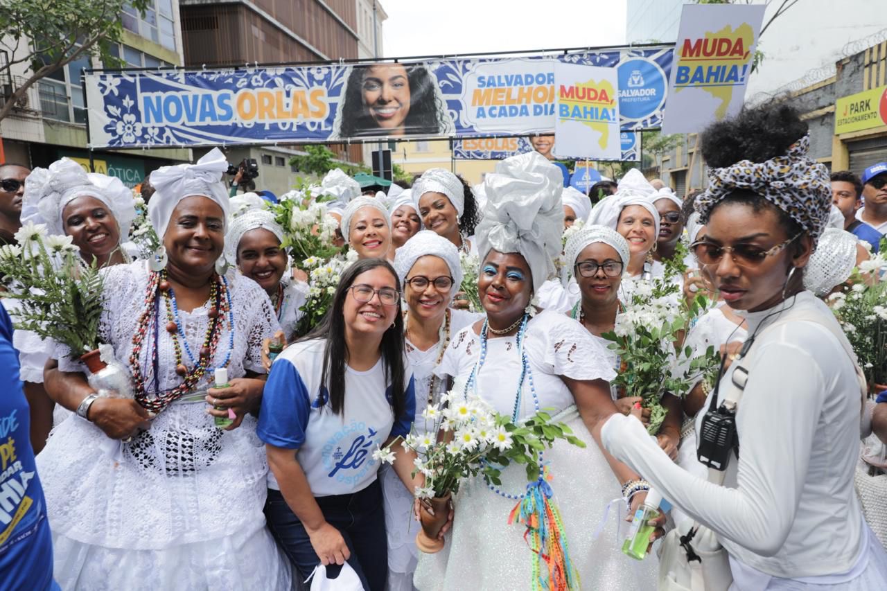 Lavagem do Bonfim: vice-prefeita de Salvador cita turismo religioso e fala em fé