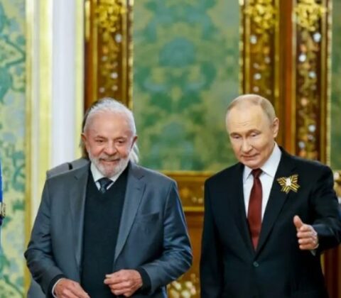 Imagem do post Lula e Putin conversam por telefone sobre cooperação e paz na América Latina