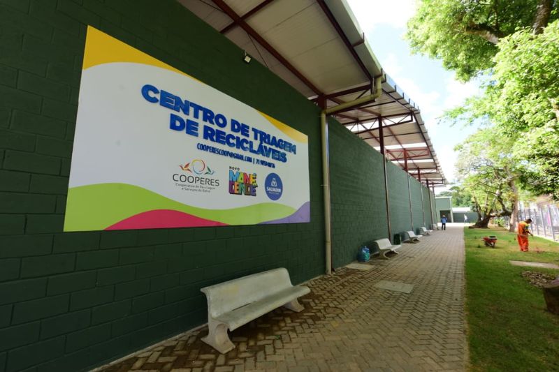 Nova central de recicláveis é entregue no Subúrbio de Salvador