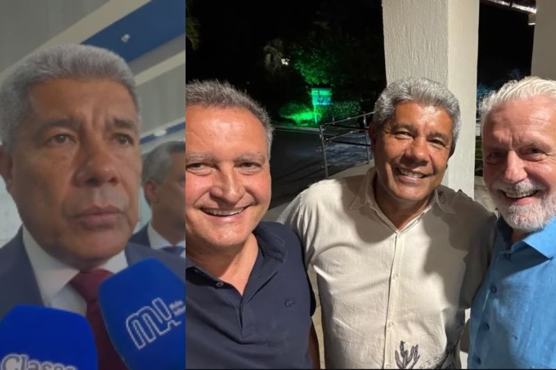 “Não foi um encontro político”, diz Jerônimo sobre foto com Rui e Wagner
