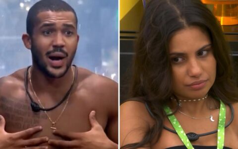 Imagem do post BBB 26: fala de Matheus sobre virgindade de Gabriela revolta web e é chamada de machista