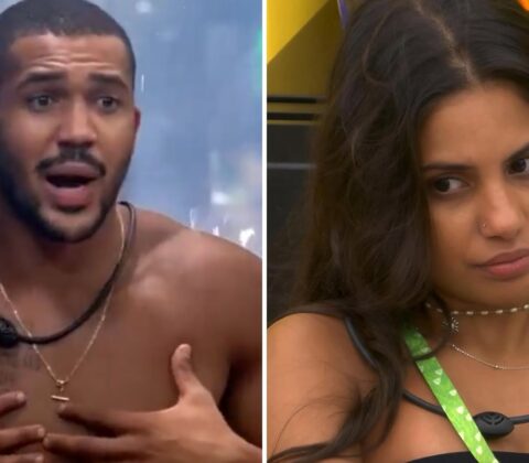 Imagem do post BBB 26: fala de Matheus sobre virgindade de Gabriela revolta web e é chamada de machista